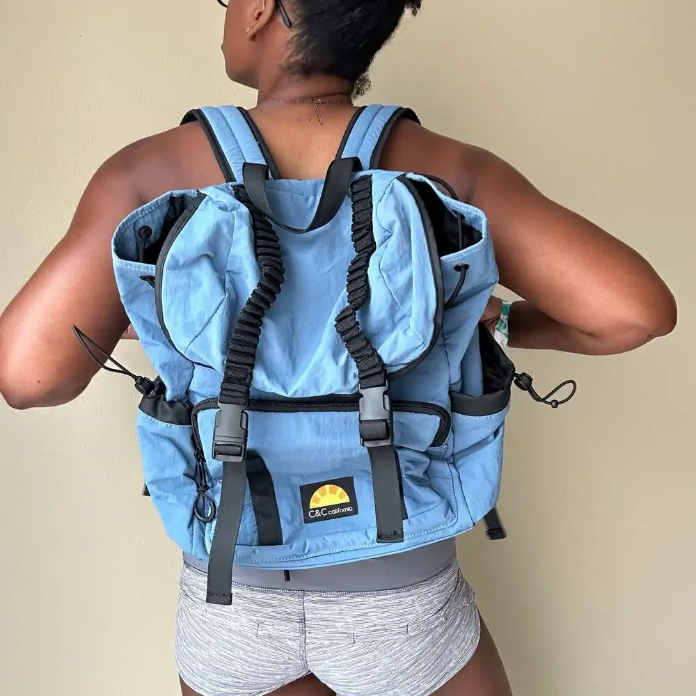 C and C California Blue Bookbag One Size
